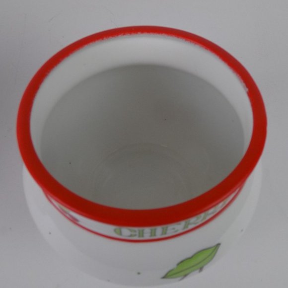 Indoor Cache Pot Planter 6" Retro Fruit Cherry Pacific Rim Import Corp Garden - Picture 5 of 8